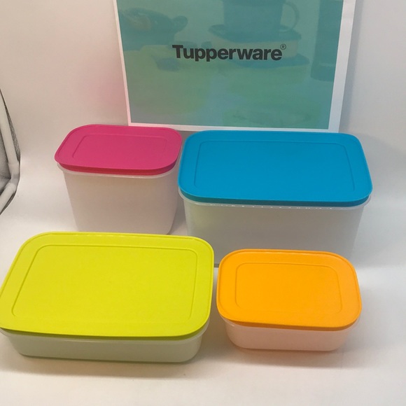Tupperware Freeze it Containers Set of 4